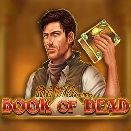 Slots logo of Book of Dead from  at Rullat Casino