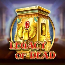 Legacy of Dead by , showcased at rullat-kasino.fi – game logo