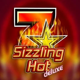 Sizzling Hot Deluxe logo by Novomatic at Rullat Casino